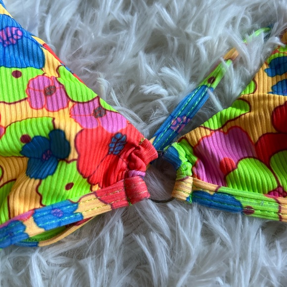 Floral Multicolor Bikini Set - Picture 12 of 13